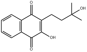2-Hydroxy-3-(3-hydroxy-3-methylbutyl)-1,4-naphthalenedione