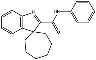 N-Phenylspiro[cycloheptane-1,3'-[3H]indole]-2'-carboxamide