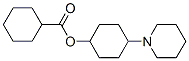 Cyclohexanecarboxylic acid 4-piperidinocyclohexyl ester