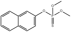 Phosphorothioic acid, O,O-dimethyl O-2-naphthalenyl ester