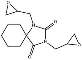 1,3-bis(oxiranylmethyl)-1,3-diazaspiro[4.5]decane-2,4-dione