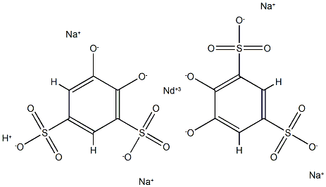 neodymium pyrocatechin disulfonate
