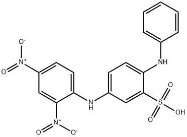 5-[(2,4-dinitrophenyl)amino]-2-anilinobenzenesulphonic acid