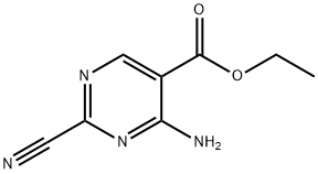 5-Pyrimidinecarboxylicacid,4-amino-2-cyano-,ethylester(8CI)