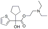 2-diethylaminoethyl alpha-cyclopentyl-alpha-2-thienylglycollate