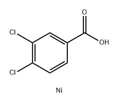 Bis(3,4-dichlorobenzoic acid)nickel(II) salt