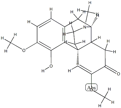 (14ξ)-5,6-Didehydro-4-hydroxy-3,6-dimethoxy-17-methylmorphinan-7-one