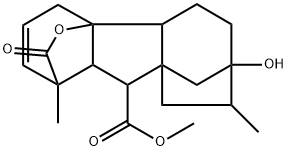 1α,4aα-(Carbonyloxy)-7-hydroxy-1,8-dimethylgibb-2-ene-10β-carboxylic acid methyl ester