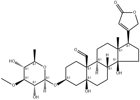 3β-[(3-O-Methyl-6-deoxy-β-D-glucopyranosyl)oxy]-5,14-dihydroxy-19-oxo-5β-card-20(22)-enolide