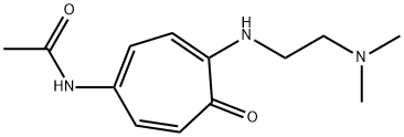 N-[4-[[2-(Dimethylamino)ethyl]amino]-5-oxo-1,3,6-cycloheptatrien-1-yl]acetamide