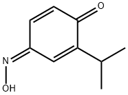 p-Benzoquinone, 2-isopropyl-, 4-oxime, (Z)- (8CI)