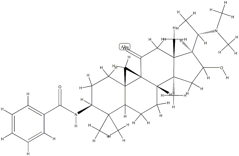 N-[(20S)-20-(Dimethylamino)-16β-hydroxy-4,4,14-trimethyl-11-oxo-9,19-cyclo-5α-pregnan-3β-yl]benzamide