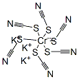 potassium hexathiocyanatochromate(III)