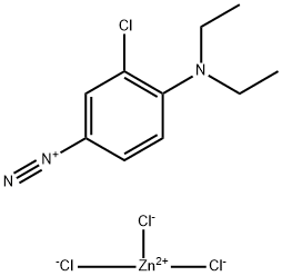 3-chloro-4-(diethylamino)benzenediazonium trichlorozincate