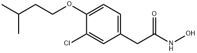 2-[3-Chloro-4-(isopentyloxy)phenyl]acetohydroxamic acid