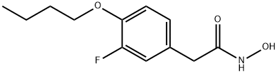 2-(4-Butoxy-3-fluorophenyl)acetohydroxamic acid