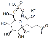 beta-d-Glucopyranose, 1-thio-, 1-[4-(methylsulfinyl)-N-(sulfooxy)butanimidate], monopotassium salt