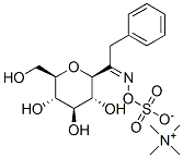 tetramethylammonium [alpha-(beta-D-glucopyranosyl)phenethylideneaminyl] sulphate