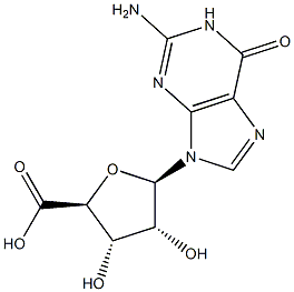 (2S,3S,4R,5R)-5-(2-氨基-6-氧亚基-1H-嘌呤-9(6H)-基)-3,4-二羟基四氢呋喃-2-羧酸
