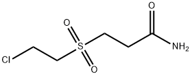 3-[(2-CHLOROETHYL)SULFONYL]PROPANAMIDE