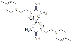 [2-(3,6-dihydro-4-methyl-1(2H)-pyridyl)ethyl]guanidinium sulphate