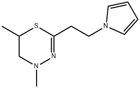 5,6-Dihydro-4,6-dimethyl-2-[2-(1H-pyrrol-1-yl)ethyl]-4H-1,3,4-thiadiazine