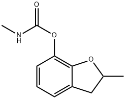 (2-methyl-2,3-dihydrobenzofuran-7-yl) N-methylcarbamate