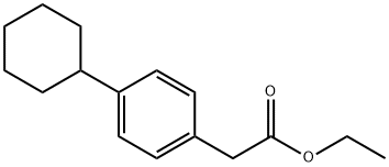 2-(4-CYCLOHEXYLPHENYL)ACETIC ACID ETHYL ESTER