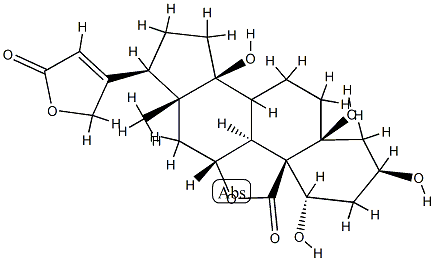 1β,3β,5,11α,14β,21-Hexahydroxy-24-nor-5β-chol-20(22)-ene-19,23-dioic acid 19,11:23,21-dilactone