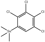 Trimethyl(2,3,4,5-tetrachlorophenyl)stannane
