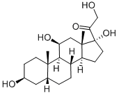3B,11B,17ALPHA,21-Tetrahydroxy-5B-pregnan-20-one