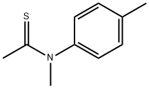 Ethanethioamide,  N-methyl-N-(4-methylphenyl)-