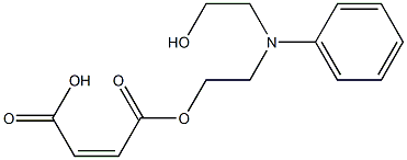 [2-[N-(2-hydroxyethyl)anilino]ethyl] hydrogen maleate