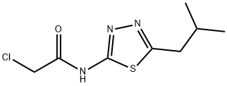 2-CHLORO-N-(5-ISOBUTYL-[1,3,4]THIADIAZOL-2-YL)-ACETAMIDE