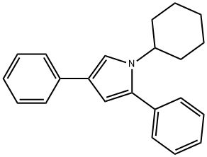 1-Cyclohexyl-2,4-diphenyl-1H-pyrrole