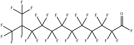 2,2,3,3,4,4,5,5,6,6,7,7,8,8,9,9,10,10,11,12,12,12-docosafluoro-11-(trifluoromethyl)dodecanoyl fluoride