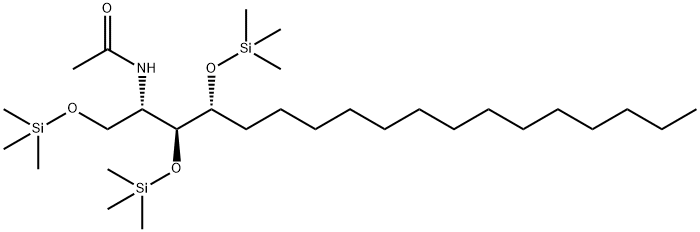 N-[(1S,2S,3R)-2,3-Bis(trimethylsilyloxy)-1-[(trimethylsilyloxy)methyl]heptadecyl]acetamide