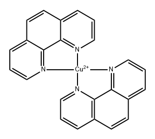 BIS(1,10-PHENANTHROLINE)COPPER(2+) ION