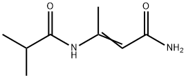 3-[(2-methyl-1-oxopropyl)amino]-2-butenamide