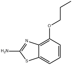 Benzothiazole, 2-amino-4-propoxy- (8CI)