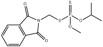 Dithiophosphoric acid S-[(1,3-dihydro-1,3-dioxo-2H-isoindol-2-yl)methyl]O-methyl O-(1-methylethyl) ester