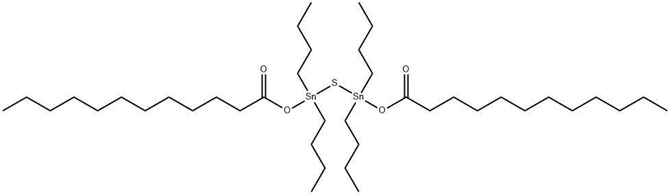 1,1,3,3-tetrabutyl-1,3-bis[(1-oxododecyl)oxy]distannathiane