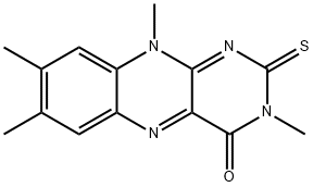 2,3-Dihydro-3,7,8,10-tetramethyl-2-thioxobenzo[g]pteridin-4(10H)-one