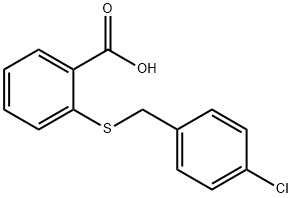 2-[(4-氯苄基)硫代]苯甲酸