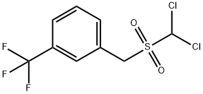 Dichloromethyl m-(trifluoromethyl)benzyl sulfone