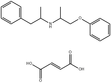 (alpha-methylphenethyl)(1-methyl-2-phenoxyethyl)ammonium hydrogen fumarate