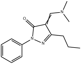 4-[(Dimethylamino)methylene]-1-phenyl-3-propyl-2-pyrazolin-5-one