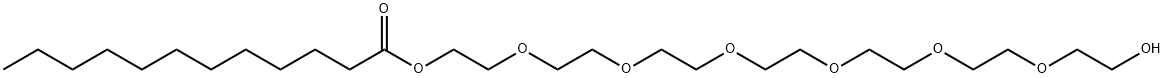 20-hydroxy-3,6,9,12,15,18-hexaoxaicos-1-yl laurate