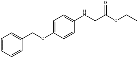 ETHYL 2-((4-(BENZYLOXY)PHENYL)AMINO)ACETATE