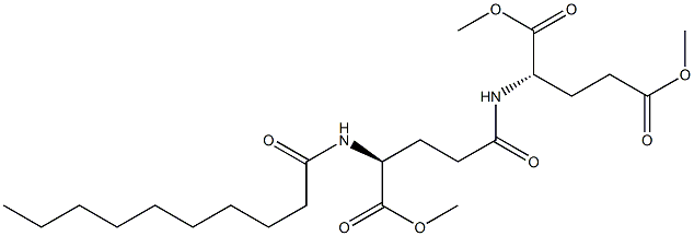 N-[N-(1-Oxodecyl)-L-γ-glutamyl]-L-glutamic acid trimethyl ester